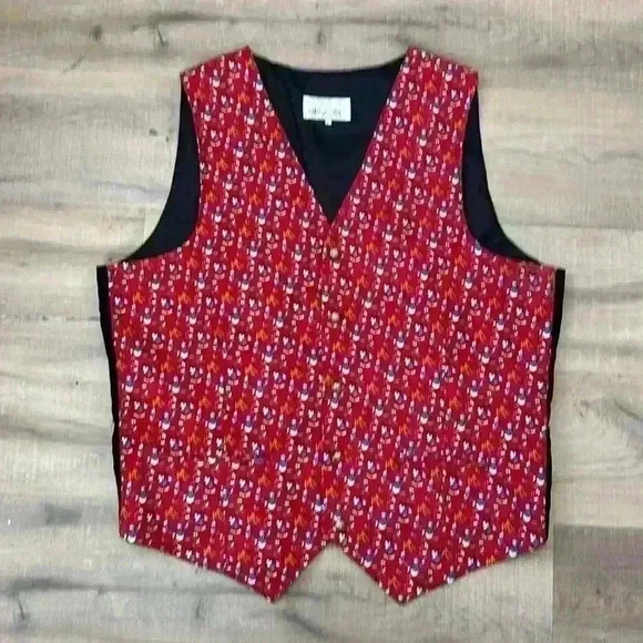 Vintage made in the UK Disney vest by Art of Silk size large - Picture 1 of 10